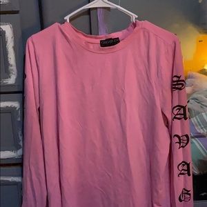 Pink long sleeve
